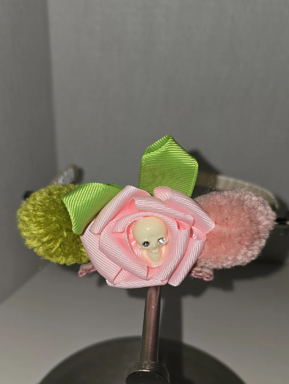 Tarina Tarantino Bambino Rose Skull Headband